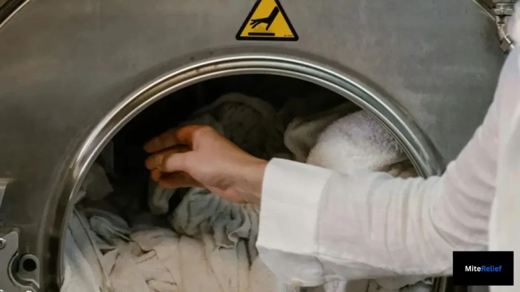 how to get rid of dust mites by washing bedding