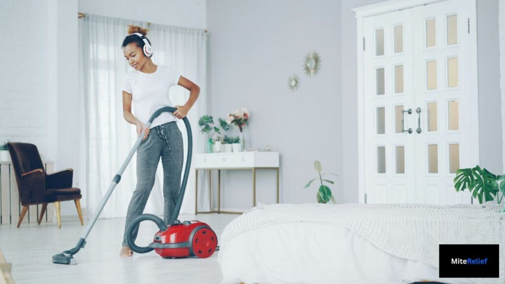 what kills dust mites in bedding and mattresses through regular vacuuming