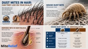 Dust Mites in Hair: Can They Live on Your Scalp?