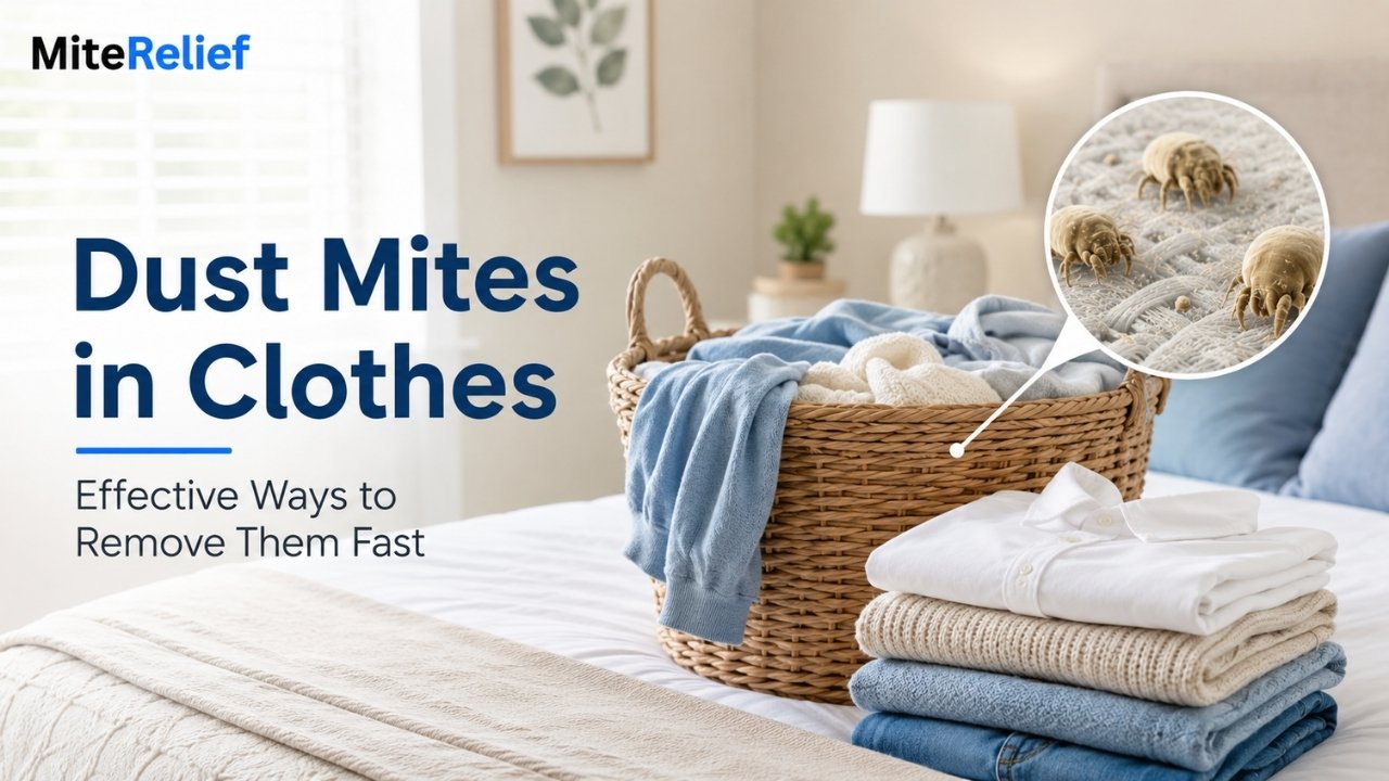 Dust Mites in Clothes