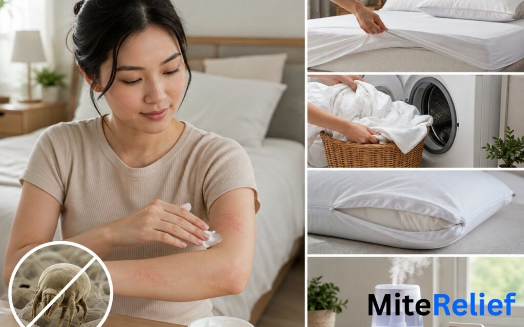 Ways to reduce dust mite exposure when managing eczema