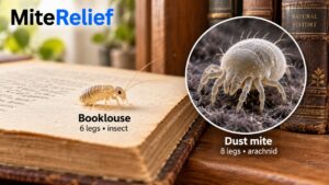 Dust Mites in Books? Booklice vs Dust Mites Explained