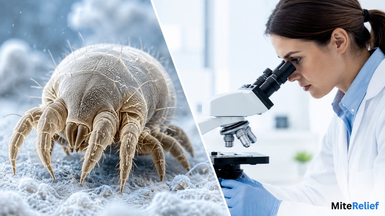 microscope for dust mites
