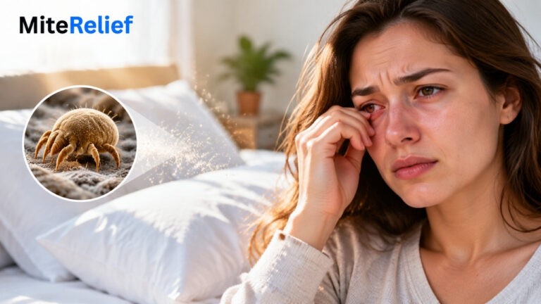 dust mite allergy eyes