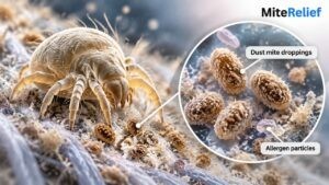 Dust Mite Droppings: Hidden Allergens Explained – MiteRelief