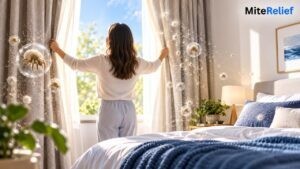 Dust Mites in Curtains: Window Covering Guide – MiteRelief